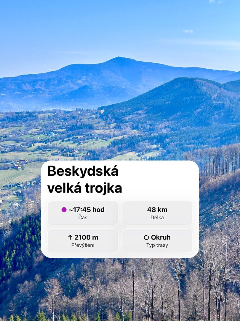 Beskydská velká trojka, 48 km
